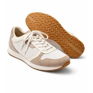 Vionic Monarch Sneakers Size 10 Beige Orthotic Walking Shoes